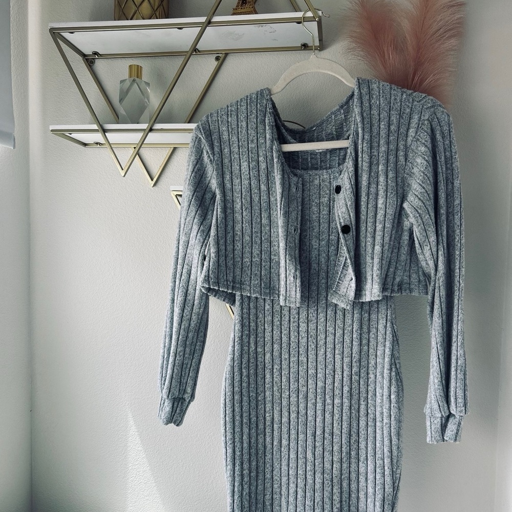 Youth Girls Knitted Dress